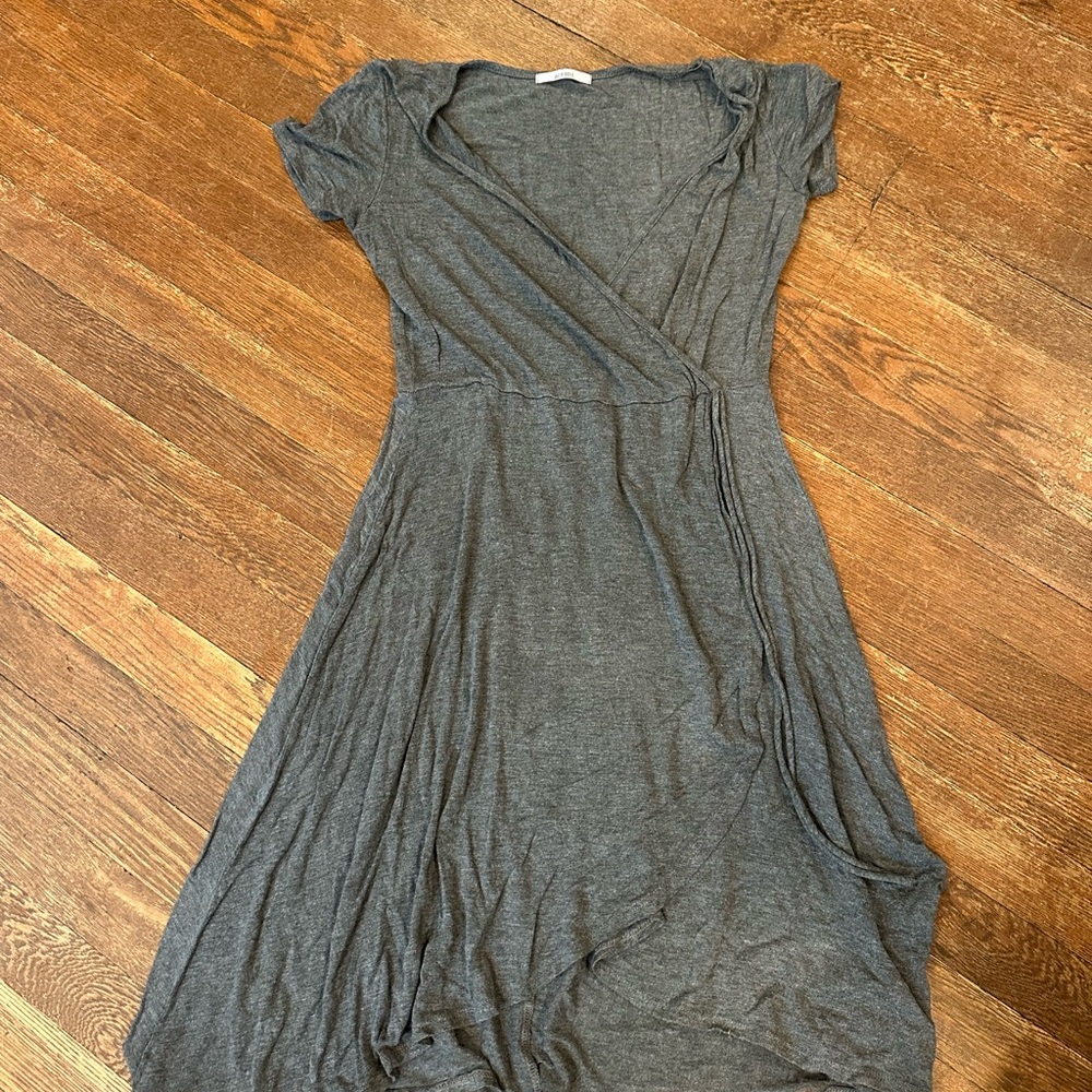 Acemi Charcoal Asymmetrical Dress
